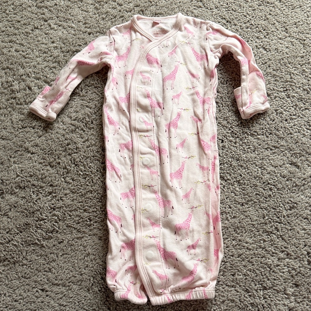 Magnetic Me Pink Giraffe Print Sleep Gown